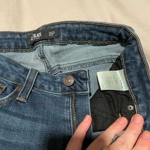 Just black skinny jeans size 25